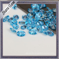 Price for Aqua Blue Oval Shape Cubic Zirconia